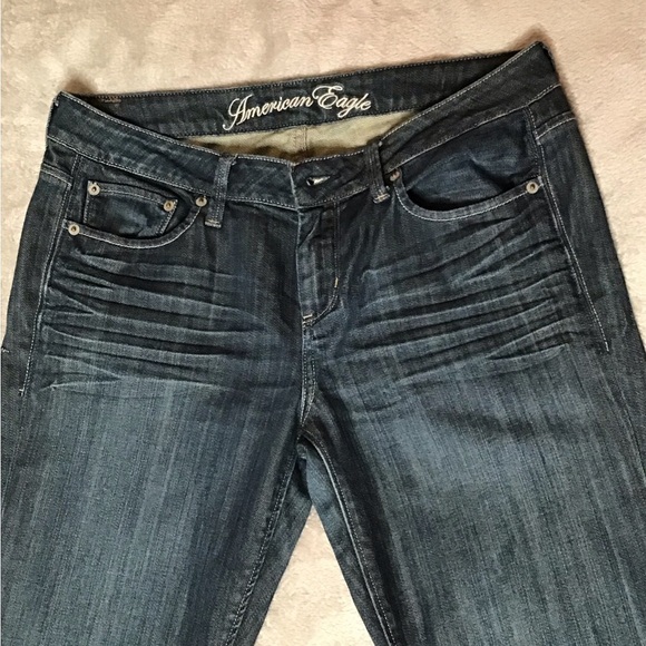American Eagle True Boot Women's Blue Jeans - Size 10 Standard - Picture 7 of 14